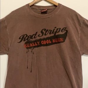 Red Stripe Jamaican Beer 🍺 Tee 🔥